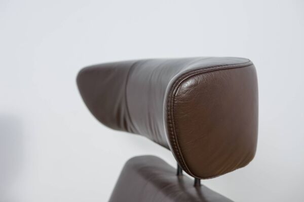 Fauteuil de salon ergonomique avec pouf modèle Stressless d'Ekornes, années 2000, lot de 2