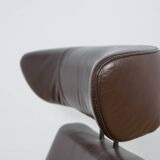 Ergonomic Lounge Chair with Ottoman Model from Ekornes Stressless, 2000s, Set of 2