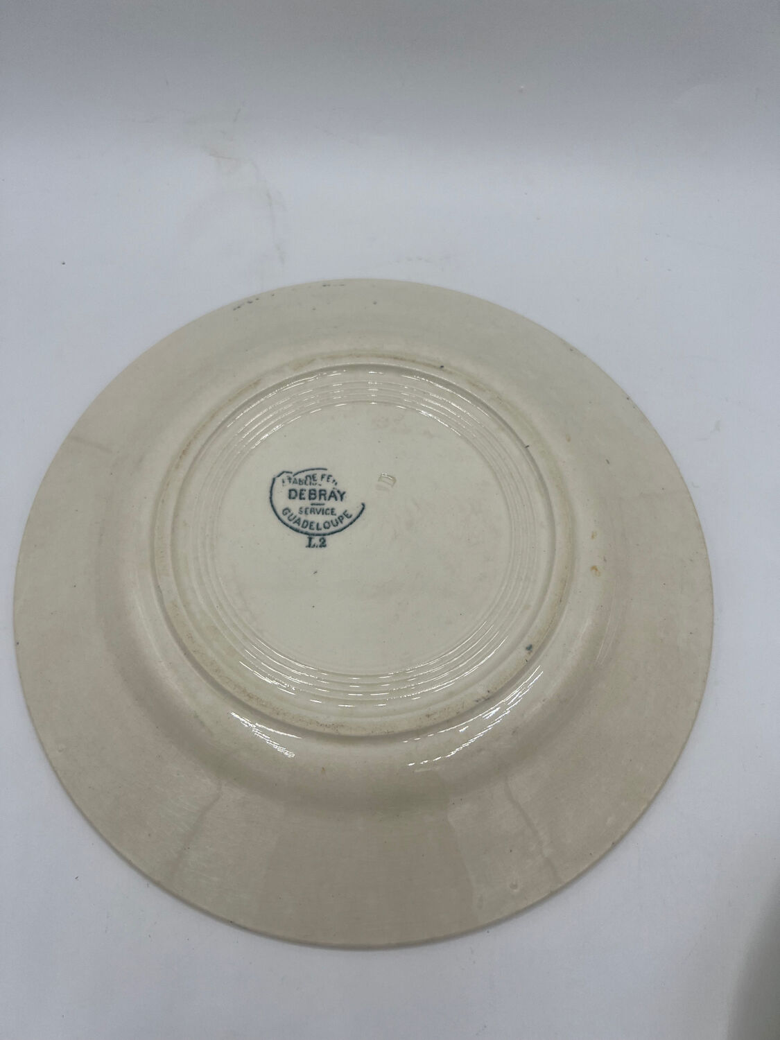 Set of plates Terre de fer