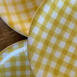 3 plates Salins France 1970