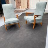 Pair of vintage armchairs