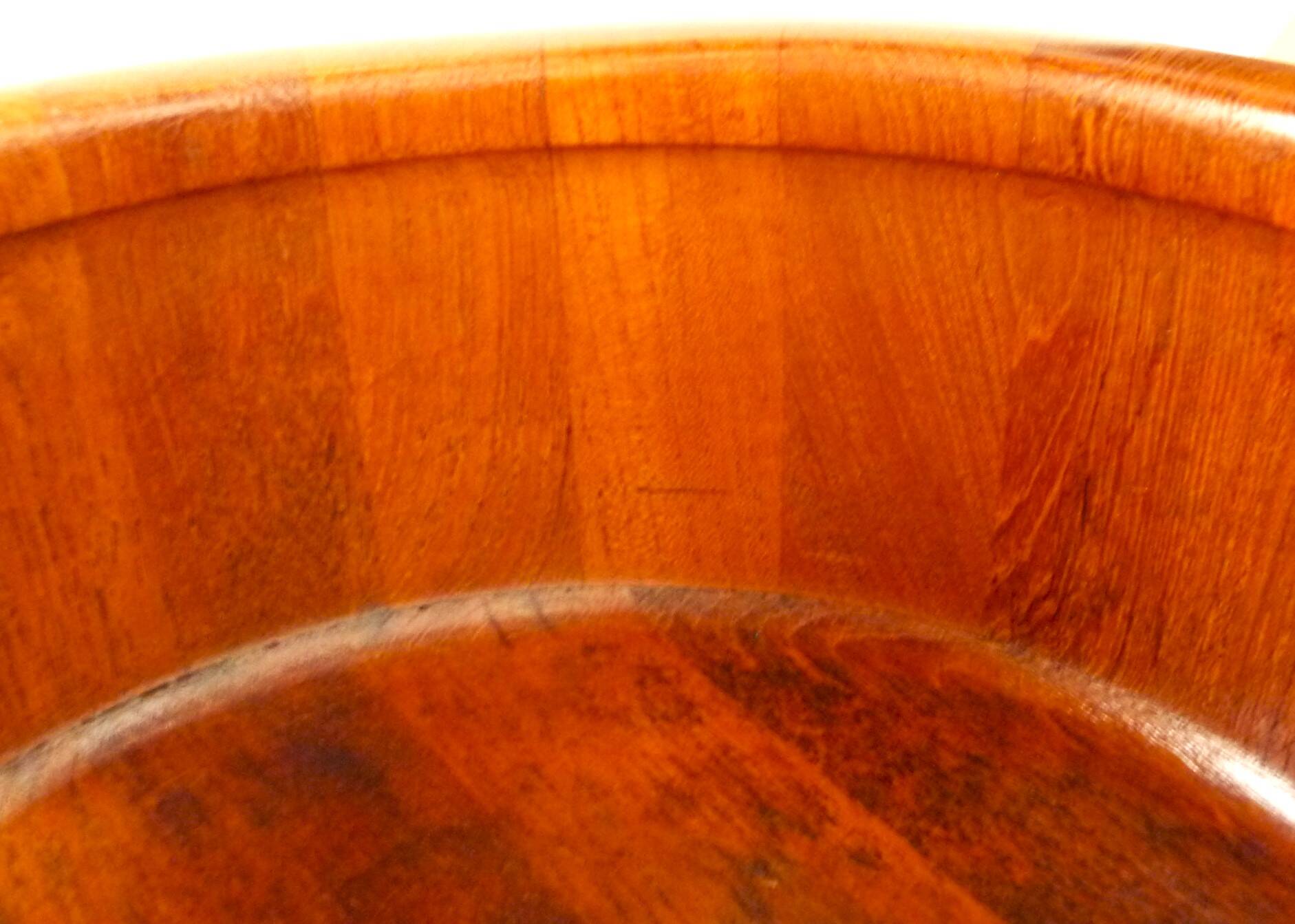 Dish, fruit dish, Scandinavian design, teak, R. Nissen Denmark 60s/70s