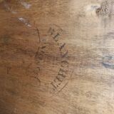 French vintage oil painting on board, signed A. Gillaz