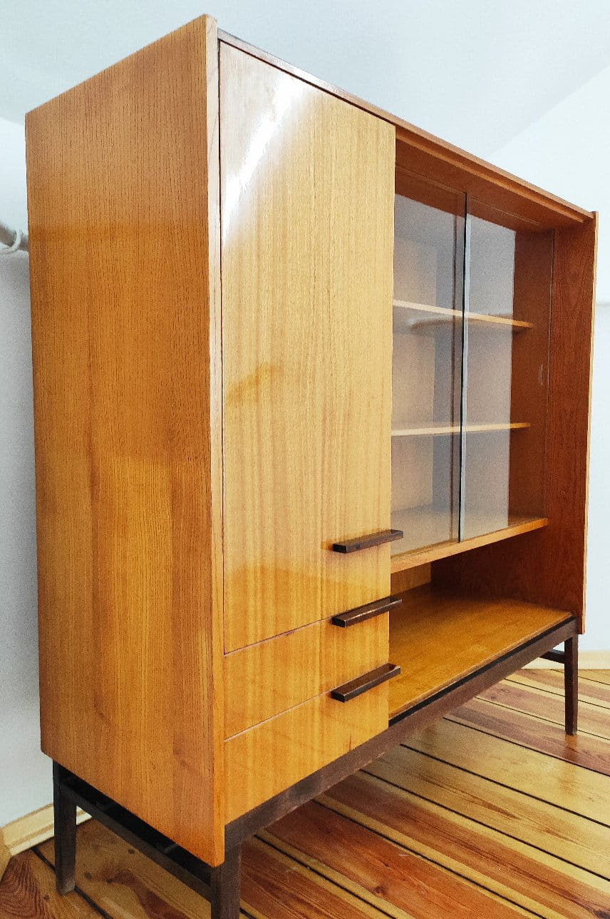 Bookcase by F. Mezulanik for UP Závody, Czechoslovakia, 1960s