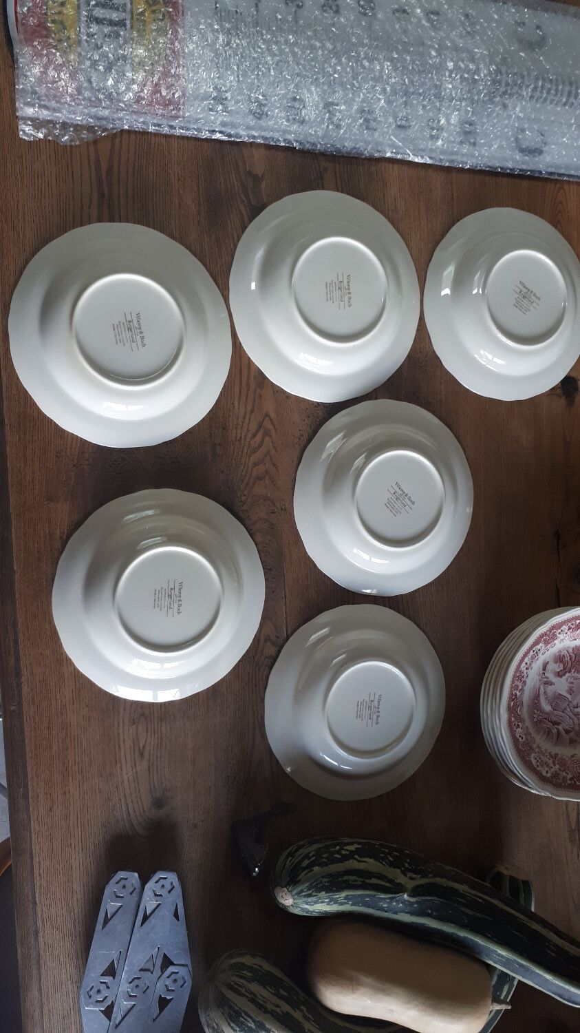 Burgenland pink soup plate series