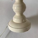 White wood lamp