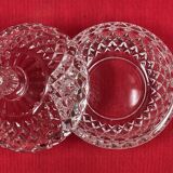 Drageoir en verre moulé Art déco