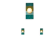 Ceramic zellige wall lamp