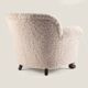 Lounge chair with lion claw feet