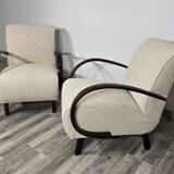 Ensemble de chaises longues par Jindrich Halabala