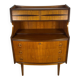 Danish teak cabinet with drawers and pull-out secretary desk – 1960