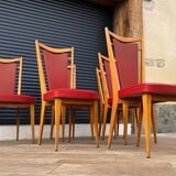 Set of 6 Monobloc chairs