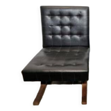 Fauteuil en cuir par Ludvik Volak