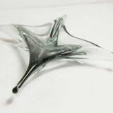 Cendrier verre de Murano vert