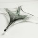 Green Murano glass ashtray