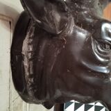 Food sign / cast iron bull mouth