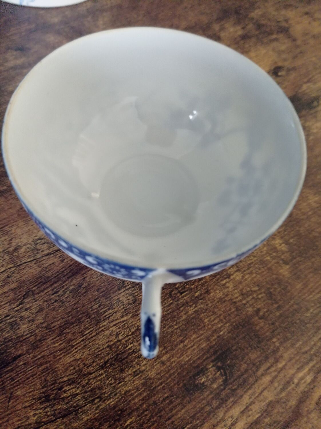 Fine porcelain tea cups from Japan