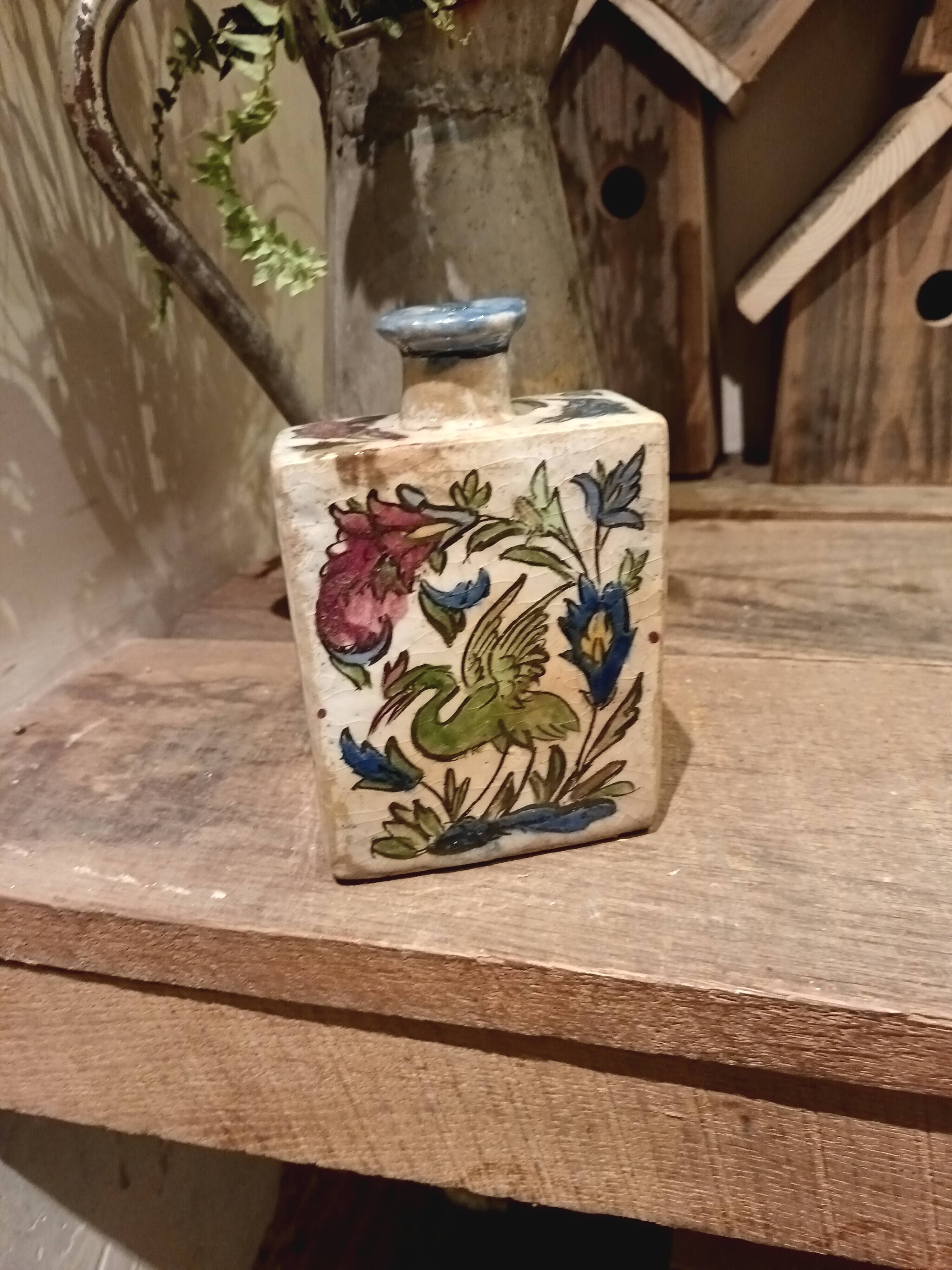 Persian Iznik bottle