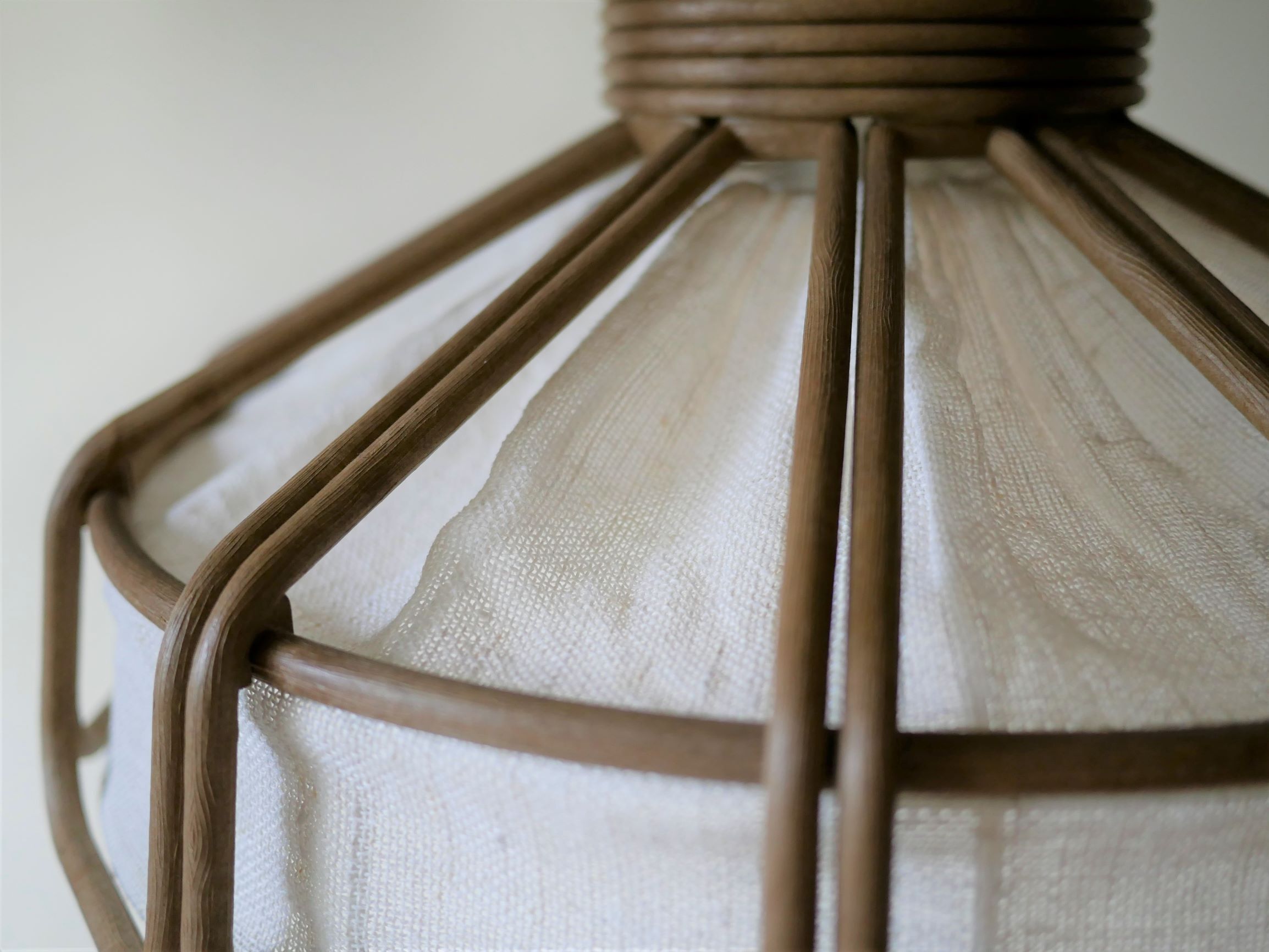 Vintage rattan imitation  hanging