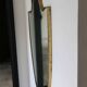 Brass mirror Italian crest Mid-Century, 1950-60