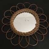 Rattan mirror - 40 cm