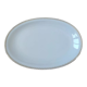 Oval plate in German porcelain from Bavaria