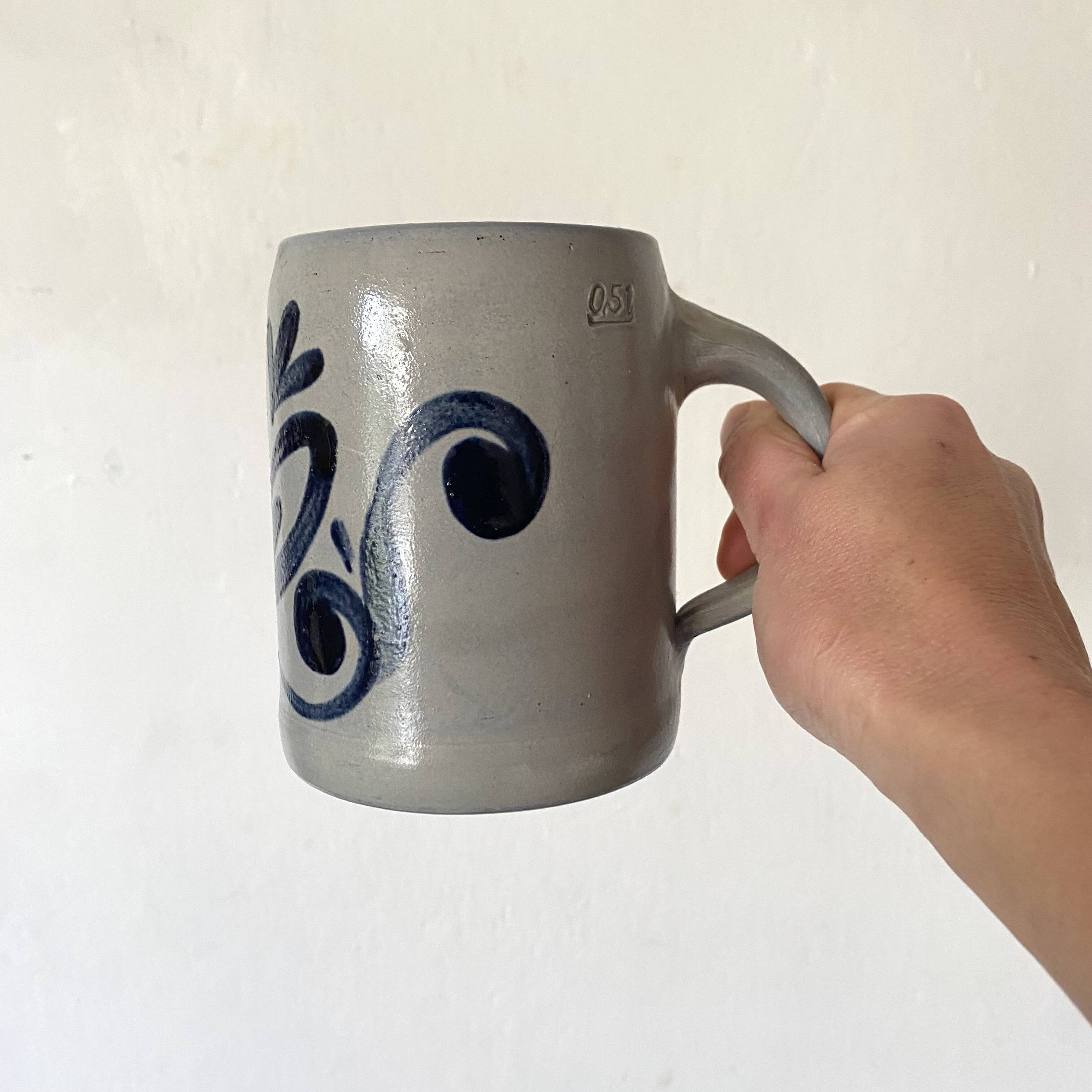 Beer mug, hand painted, Germany