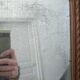 Vintage wooden mirror