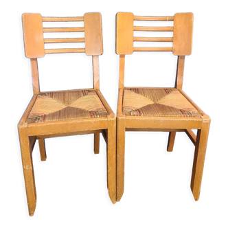 Pair of vintage chairs 1950