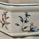 Midtable XVIIIth century decoration to the chinese faience de marseille signed vp for veuve perrin