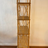 1960s Rattan Shelf France