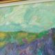 Huile sur toile vintage européenne originale – « Paysage vivant »