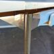 Table Formica MDJ 1960 Blue and Chrome
