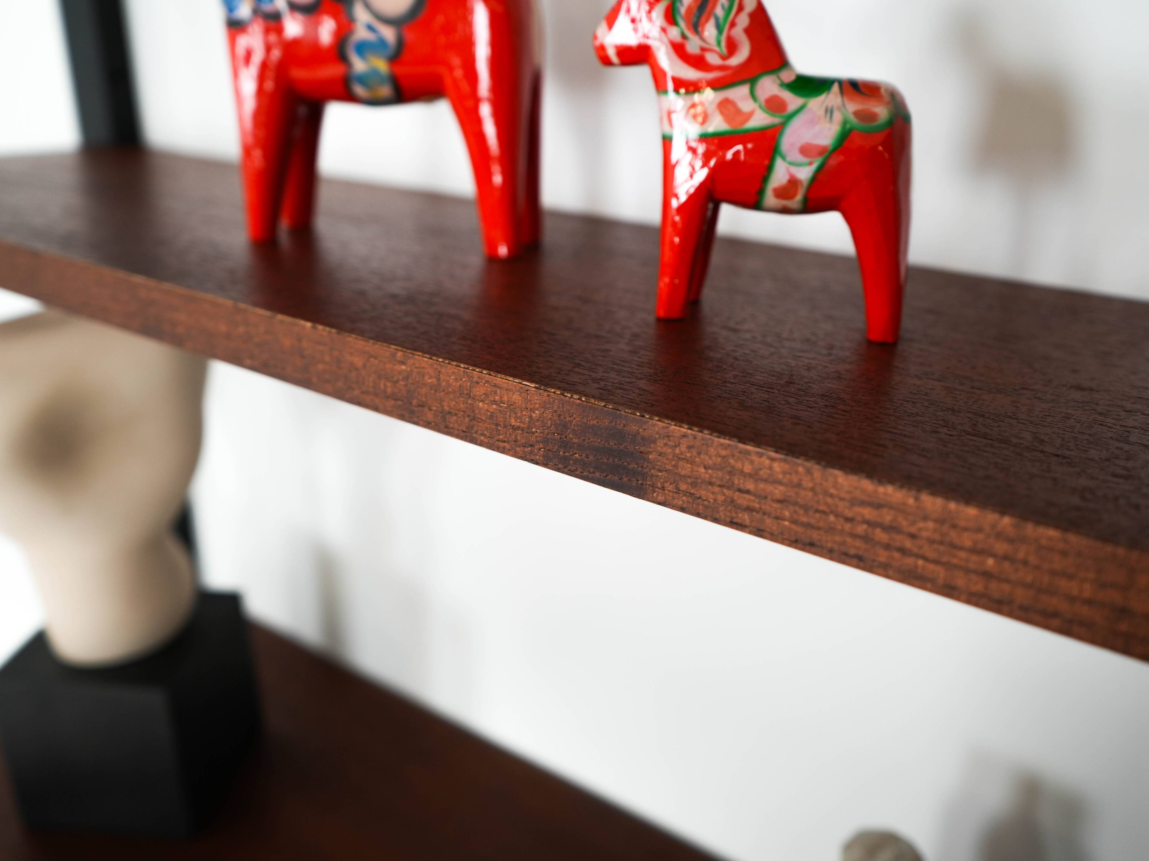 Teak wall unit, Danish design, 1960s, production: Denmark