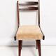 Chaise Mid Century Gazelle II en Velours Beige et Bois de Hêtre, Europe, 1960s