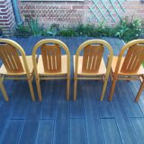 Set of 4 Baumann Argos model chairs