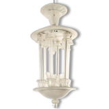 Hanging lamp in murano glass