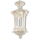 Hanging lamp in murano glass