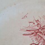 Serving of 6 plates in iron earth