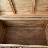 Large chinese chest, carved camphor wood. 1st half of the XXth century