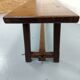 Old bench for oak farmhouse table