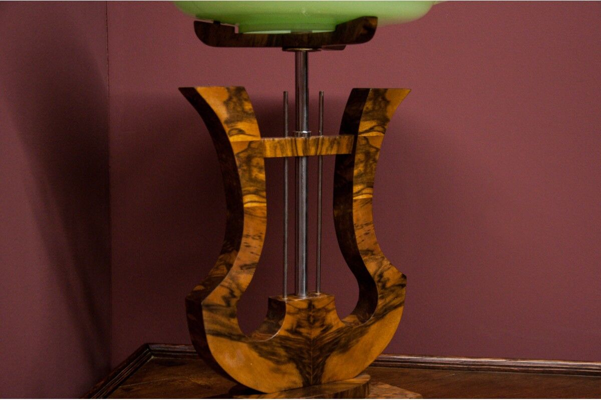 Art Deco table lamp, Poland, 1960s