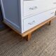 Compass leg chest of drawers