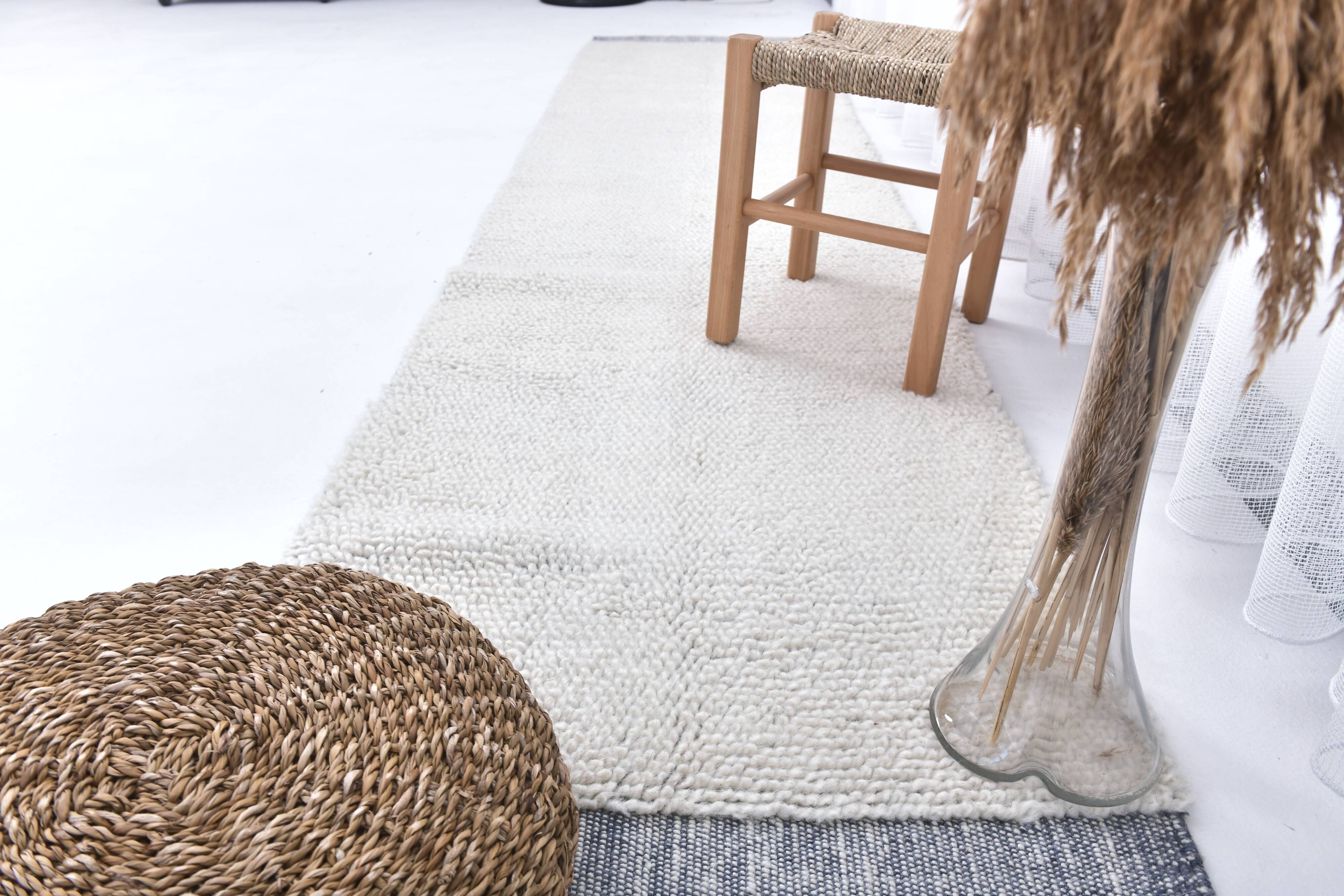 2x10 Soft Pastel Blue Vintage Runner Rug, 68x302Cm