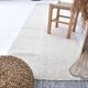 Tapis de couloir vintage bleu pastel doux 2x10, 68x302 cm