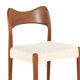 Ensemble de 4 chaises Arne Hovman Olsen pour Kold Mogens