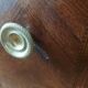 Wooden and marble chest of drawers