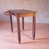 Art Deco desk or side table from the 1930s, vintage, solid wood