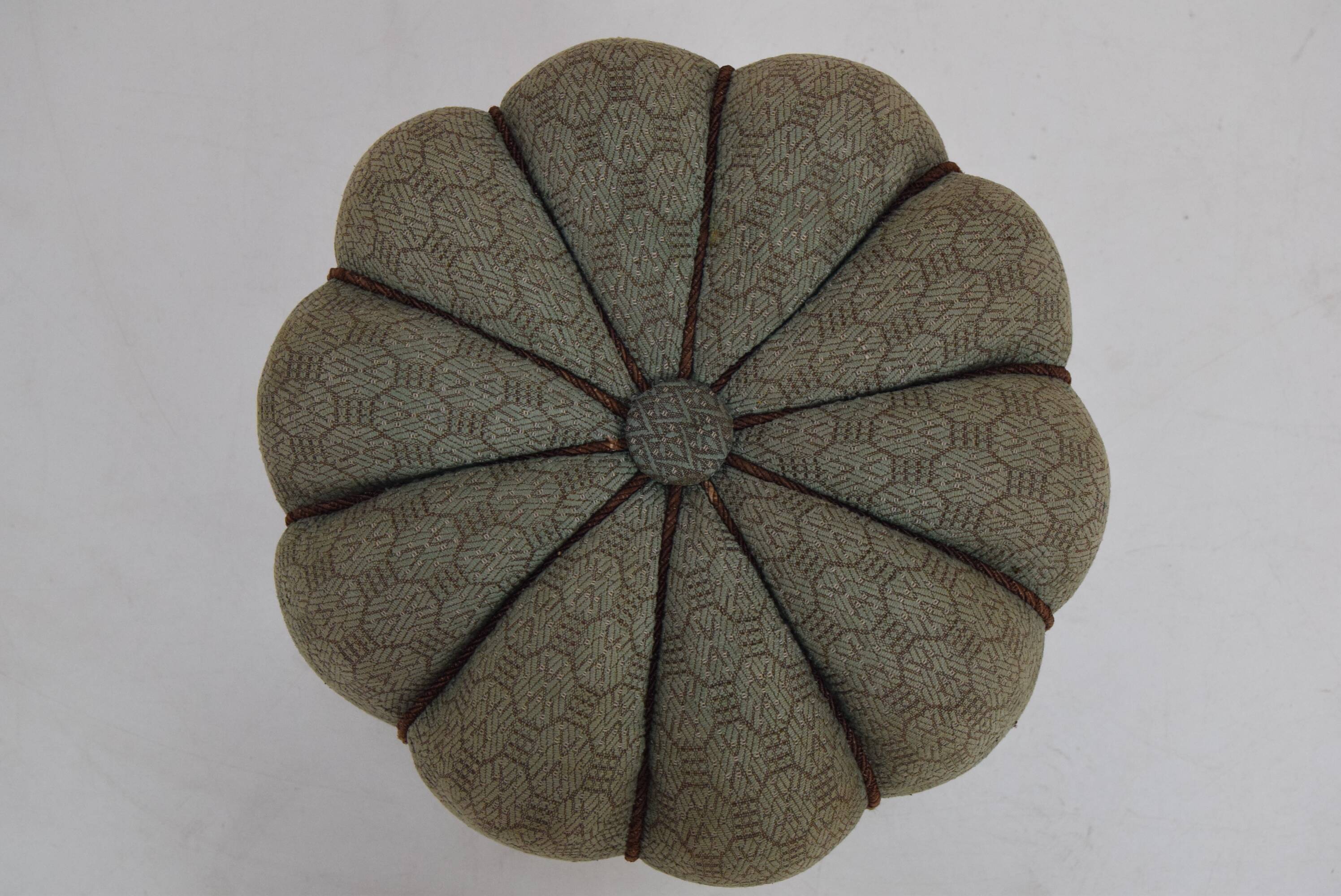 Art deco Stool,Pouf,Footstool Designed by  Jindrich Halabala,1930's.