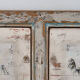 Antique white solid wood sideboard (circa 1920)